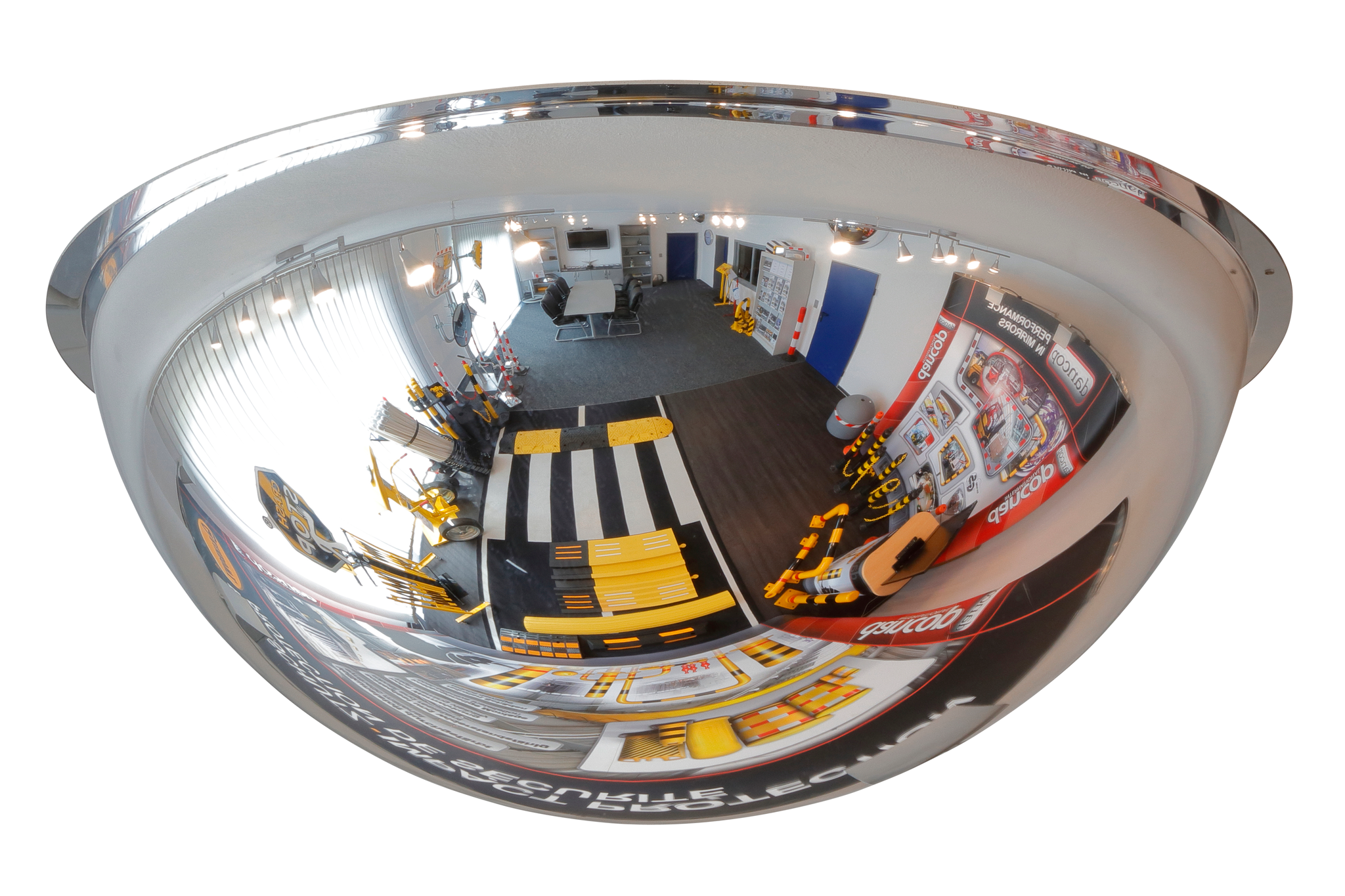 360 ° dome mirror